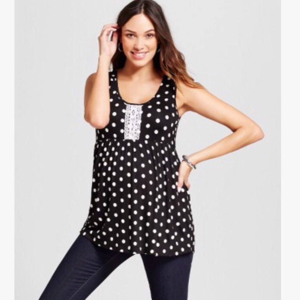 Polka Dot Maternity Top - Ma Cherie